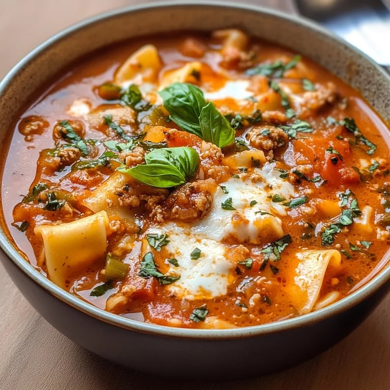 Lasagna Soup
