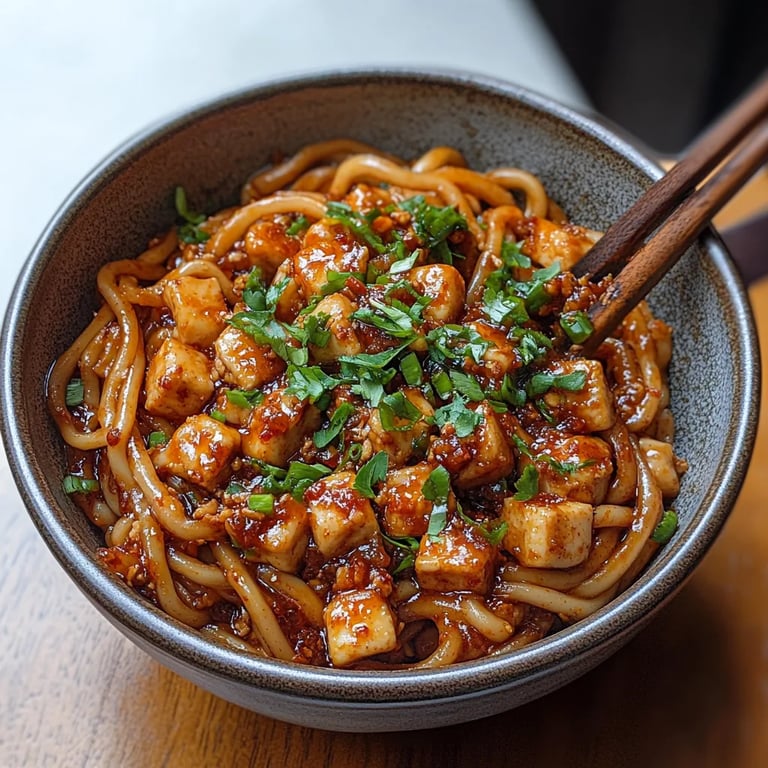 15 Minute Chilli Tofu Noodles: An Incredible Ultimate Recipe