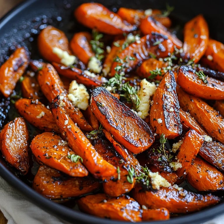 Honey Balsamic Roasted Carrots