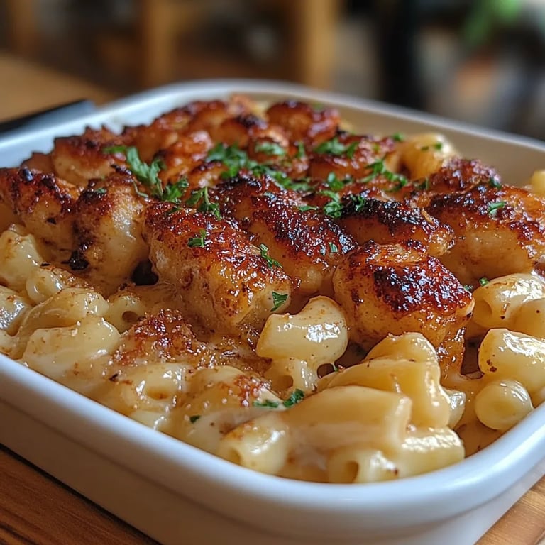 <p>Pollo Picante con Miel y Macarrones con Queso: Una Increíble Receta Fácil</p>