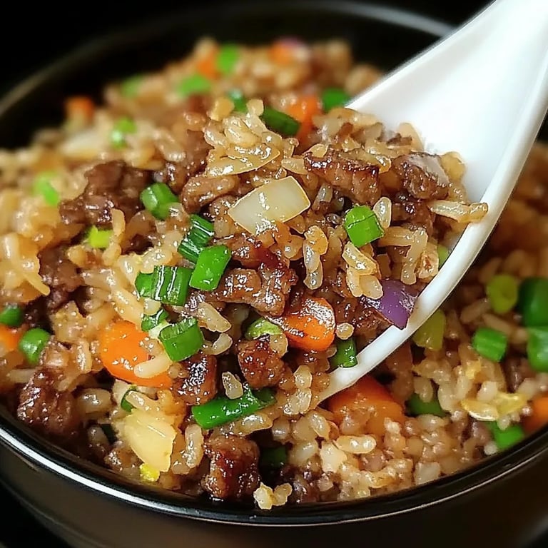 Savory Onion Beef Fried Rice: An Incredible Ultimate Recipe