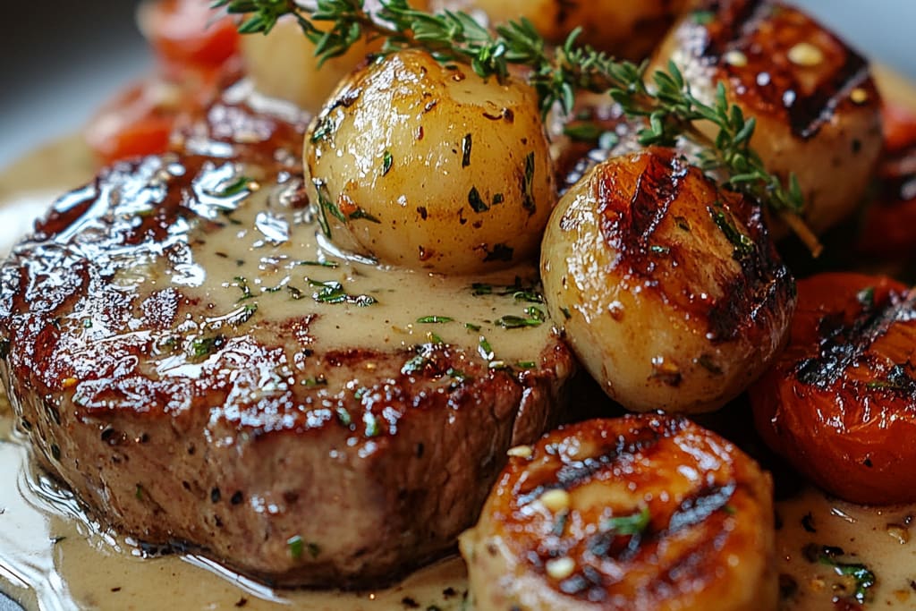 Steak mit Knoblauchcremesauce: Ein Unglaubliches Ultimatives Rezept