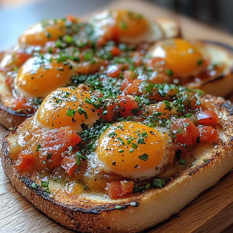 Tostada de Shakshuka para el Desayuno: Una Increíble Receta Esencial