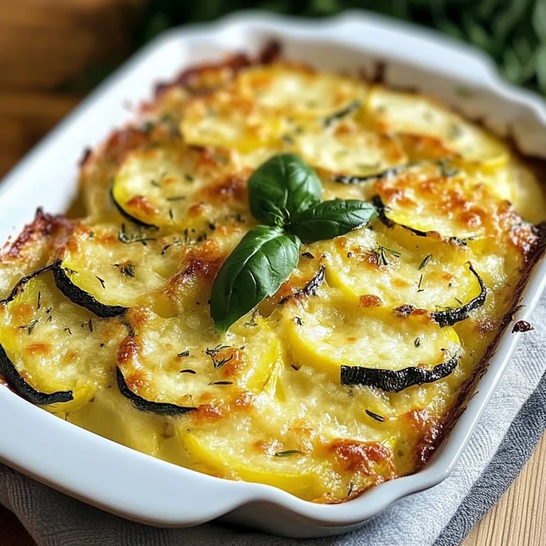 Kartoffel-Zucchini-Gratin
