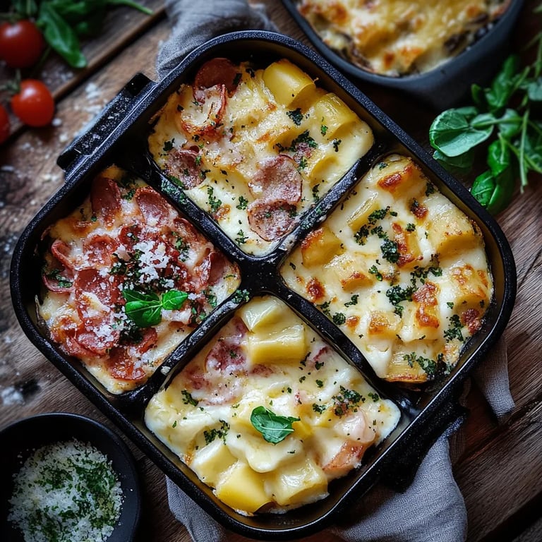 Einzigartige Raclette-Ideen für Ihre Pfannen