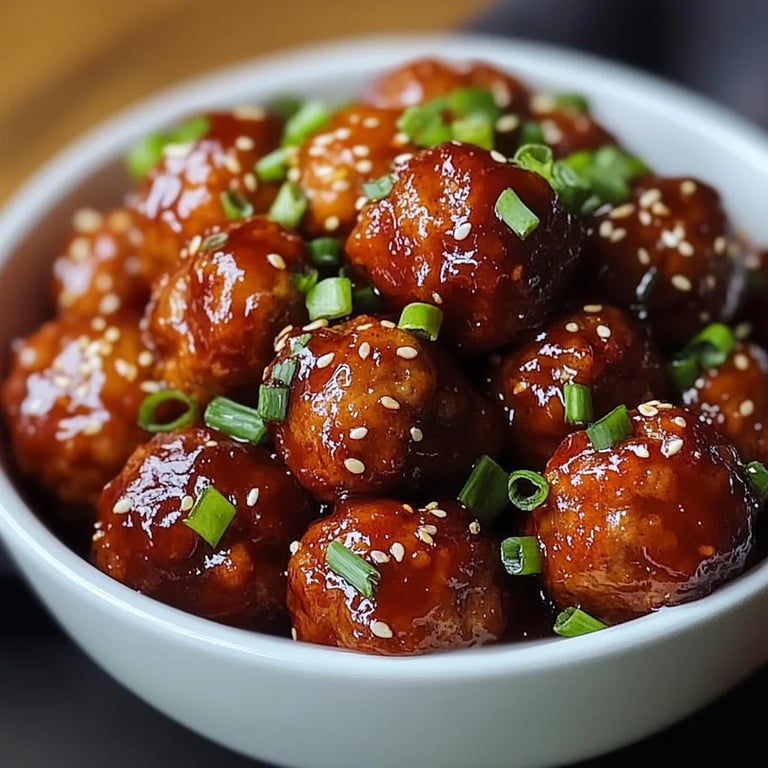 Sweet Chili Meatballs Crockpot