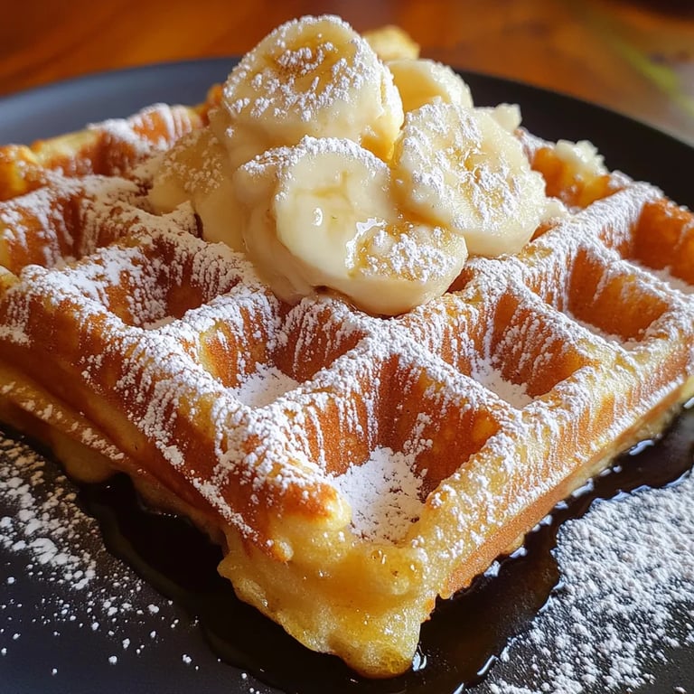 Bananenwaffeln