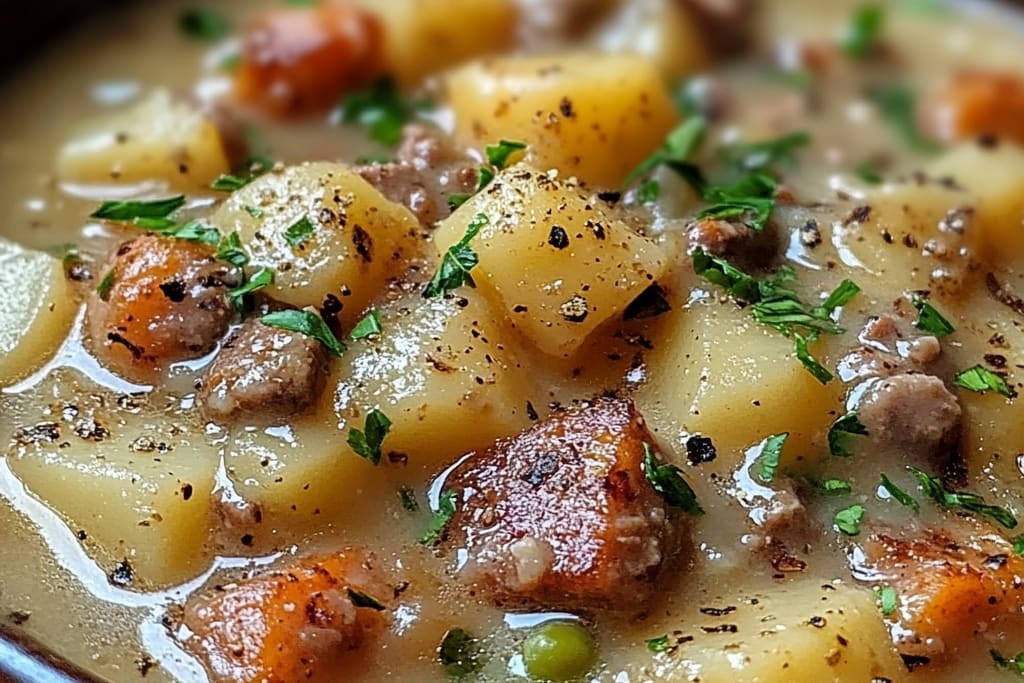 Cozy Potato and Sausage Chowder: An Incredible 7-Ingredient Comfort in a Bowl
