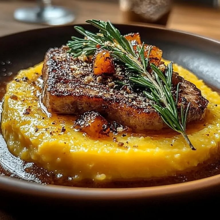 Herbstliche Kürbis-Polenta mit aromatischer Salbeibutter: Ein unglaubliches, ultimativen Rezept für den Herbst