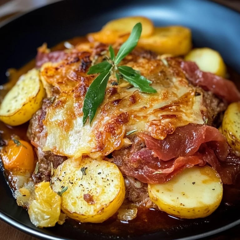 Kartoffel-Hackfleisch Auflauf