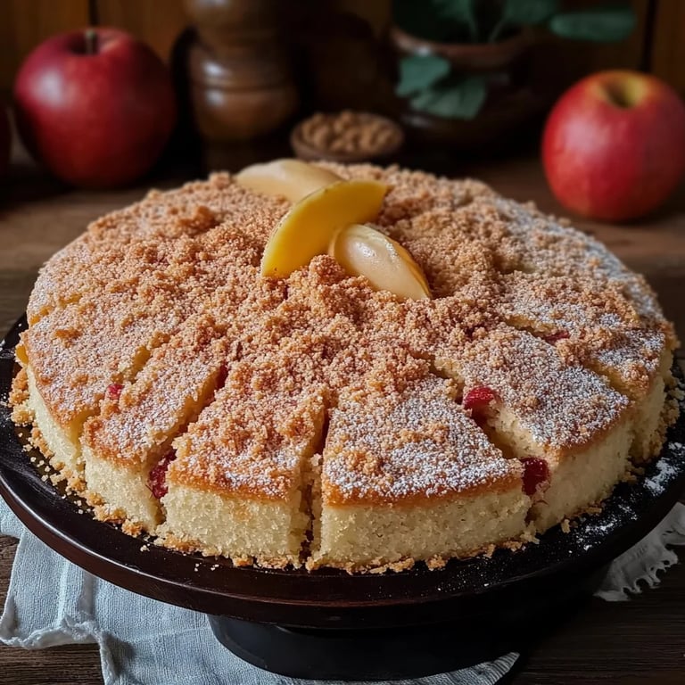 Spekulatius Maulwurfkuchen mit Bratapfel-Zimt-Füllung