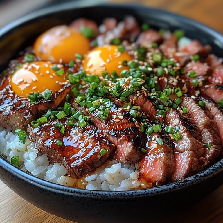 Tazones de Arroz con Carne Asada Coreana: Una Increíble Receta Última