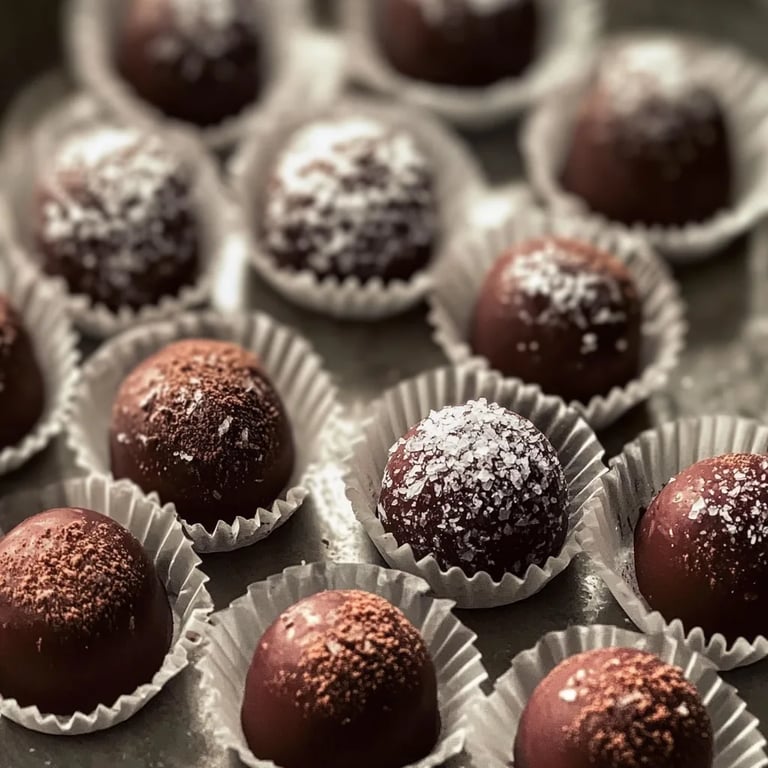 Schnelle Pralinen in 5 Minuten