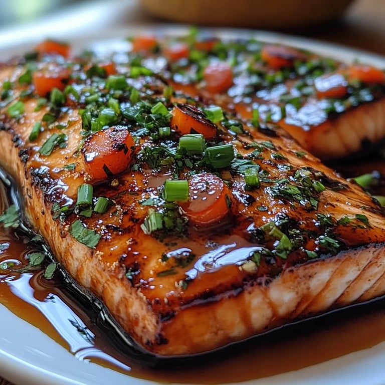 <p>Salmão Glaceado com Balsâmico: Uma Receita Incrível e Definitiva</p>