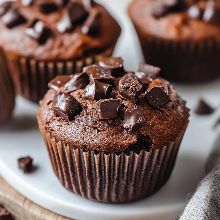 Super saftige Schoko-Muffins