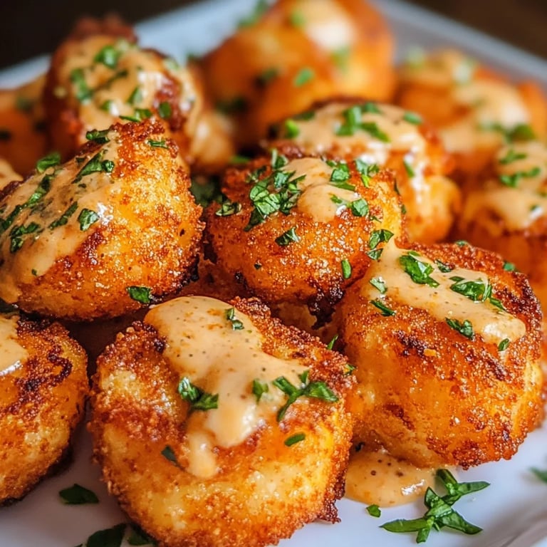 Crispy Bang Bang Salmon Bites