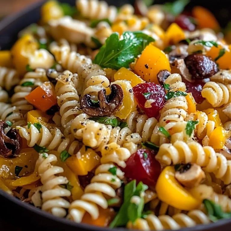 Fall Harvest Pasta Salad