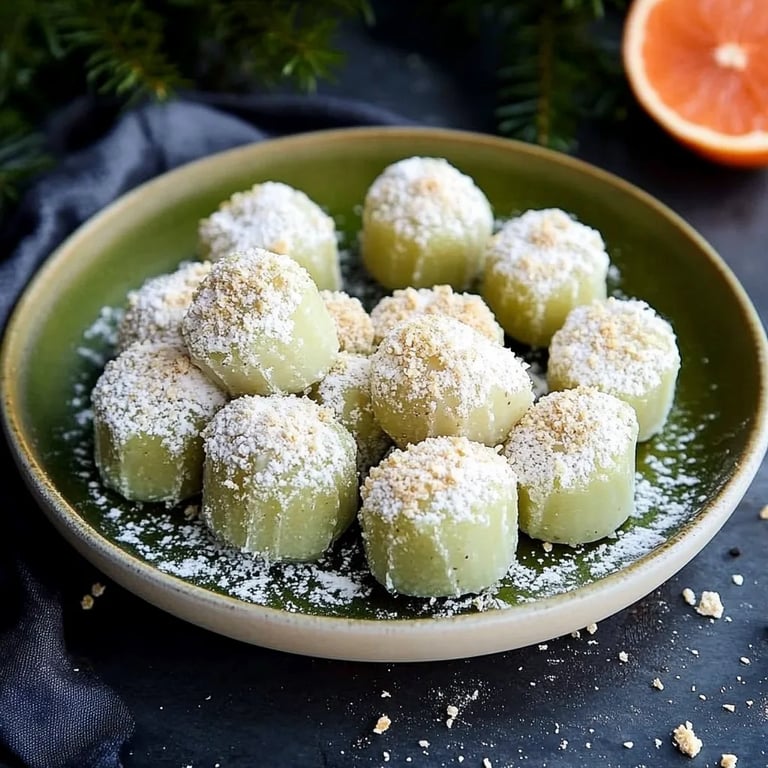 Schneebälle mit Kokos