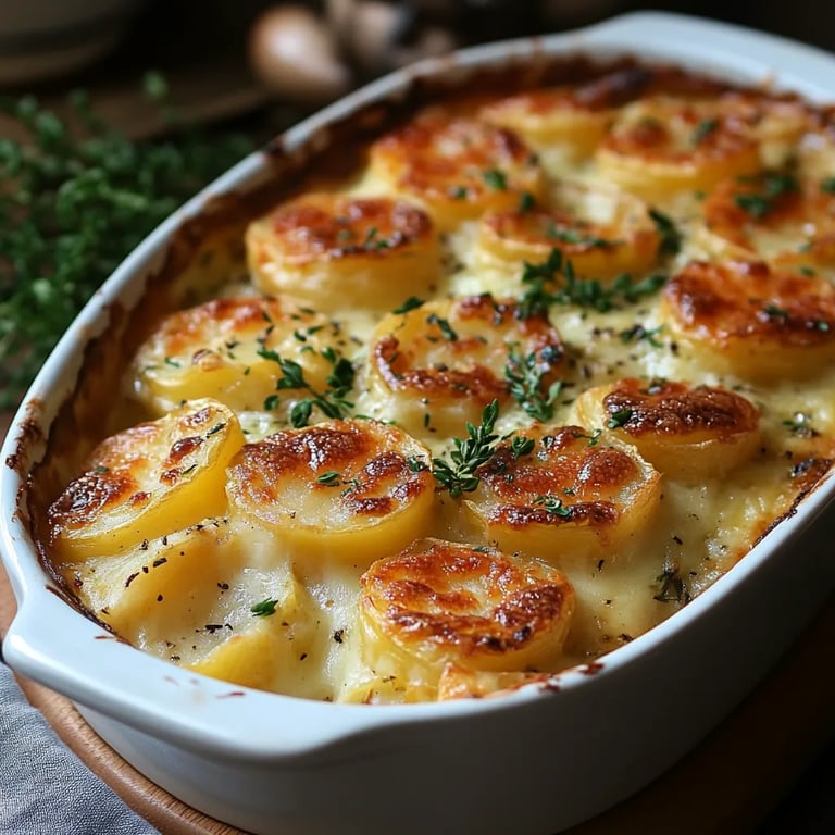Caçarola de Batatas Gratinadas com Queijo: Uma Receita Incrível e Definitiva