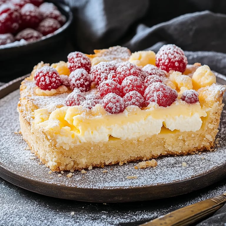 Schneller Quarkkuchen mit 500 g Quark