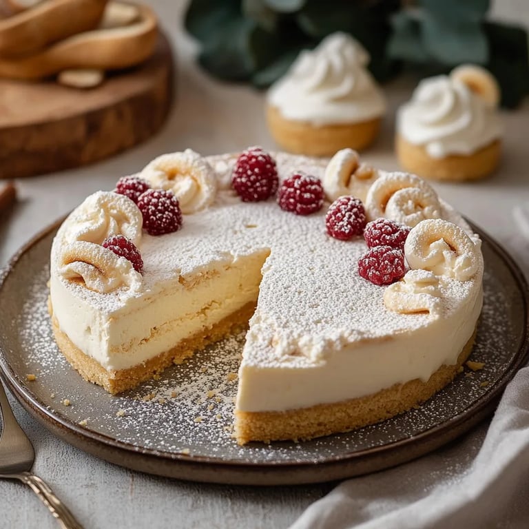 Vanillekipferl-Torte