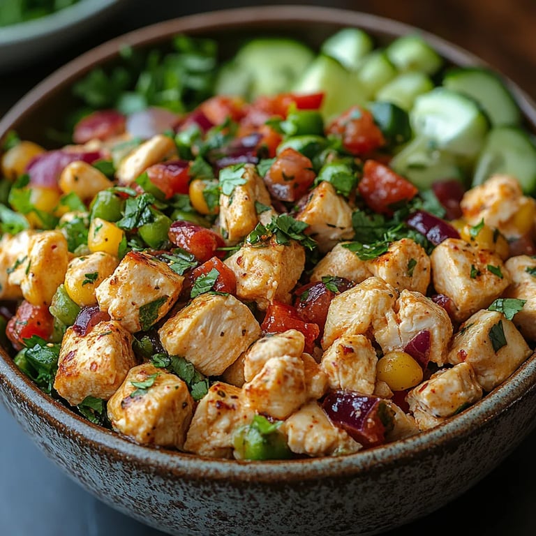 Ensalada de Pollo Estilo Jalapeño Popper: Una Increíble Receta Secreta