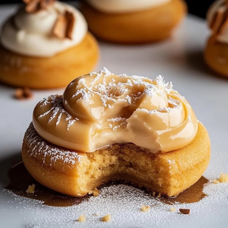 Gesalzene Karamell-Käsekuchen-Kekse