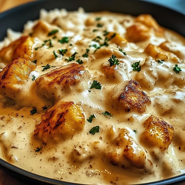 Creamy Smothered Chicken and Rice: An Incredible Essential Recipe