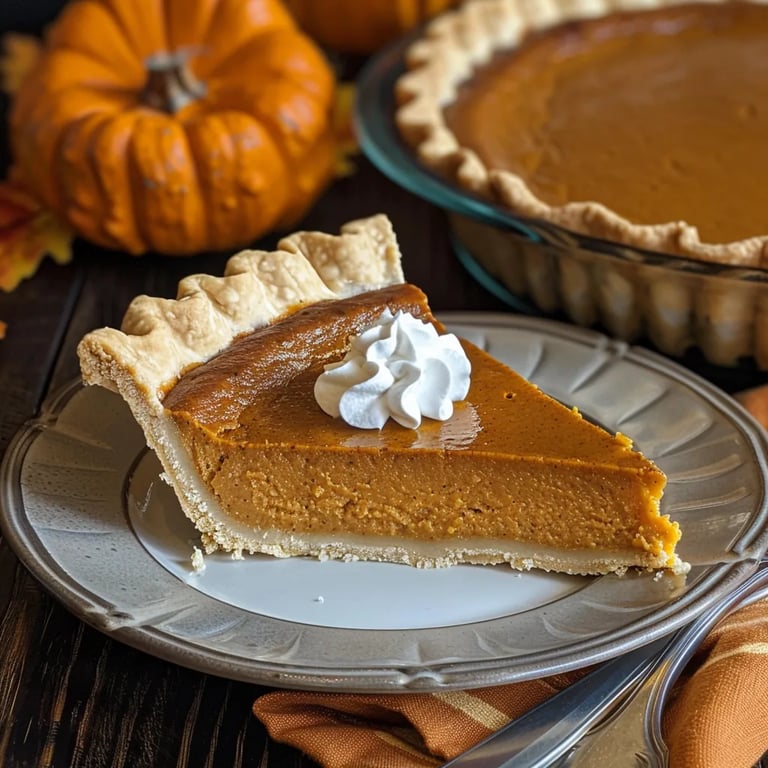 Easy Thanksgiving Pumpkin Pie Recipe