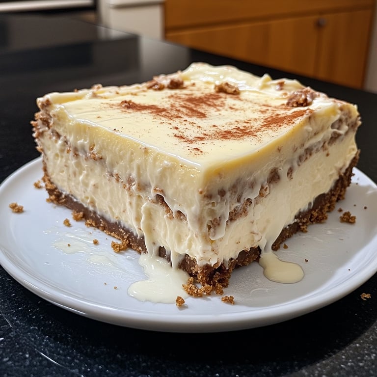 Zimtstern-Cheesecake – Weihnachts-Baking-Dessert