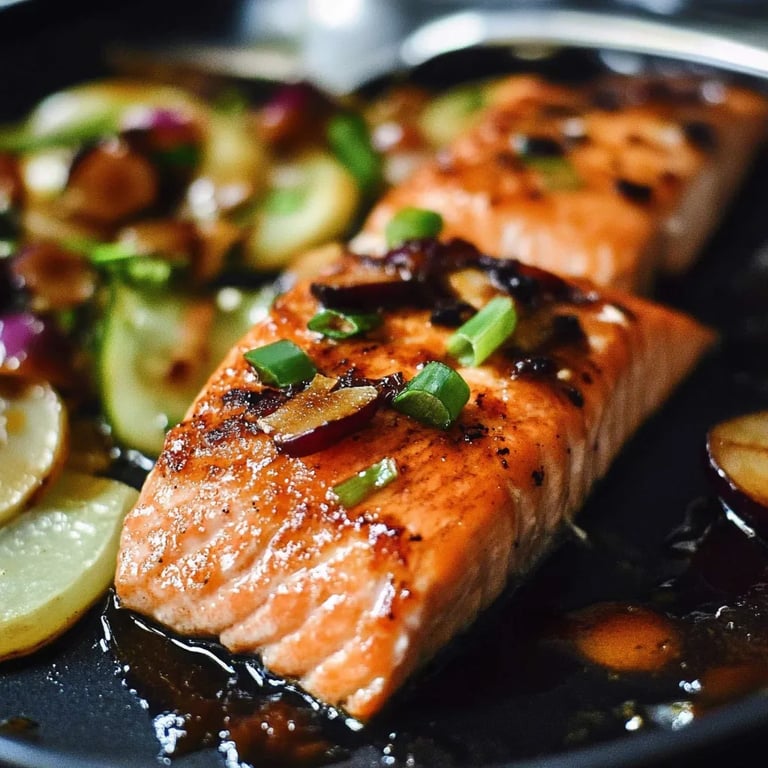 Saumon au Miel et au Soja Rápido: Uma Receita Incrível e Essencial de 7 Passos