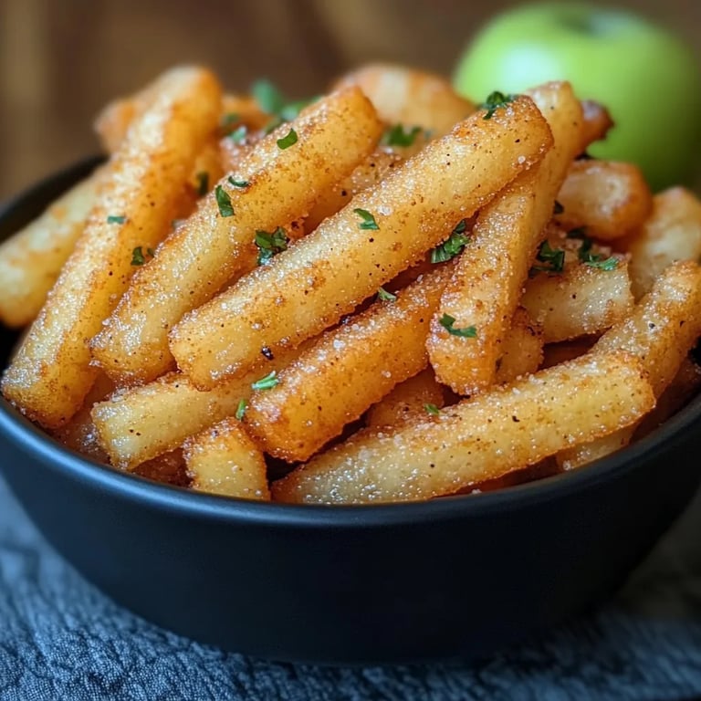 Crispy Air Fryer Apple Fries: The Incredible 7-Ingredient Recipe