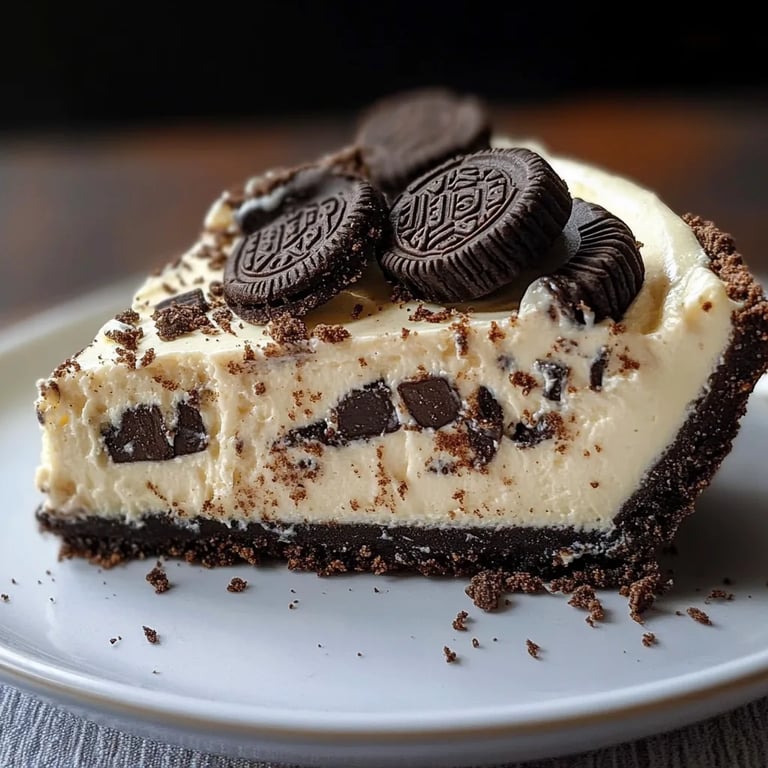 Peanut Butter Oreo Pie