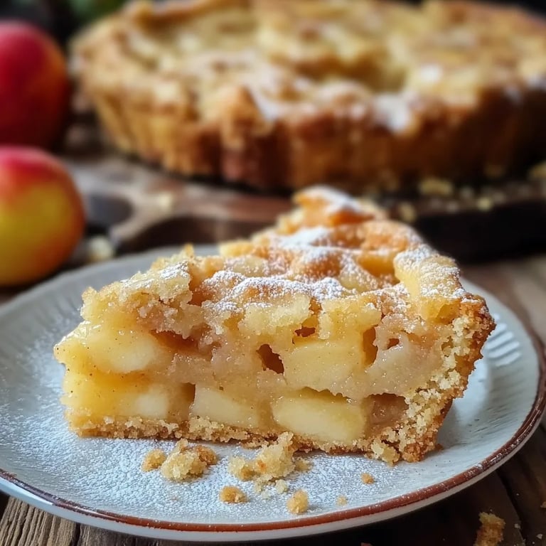 Omas Apfel Streuselkuchen vom Blech