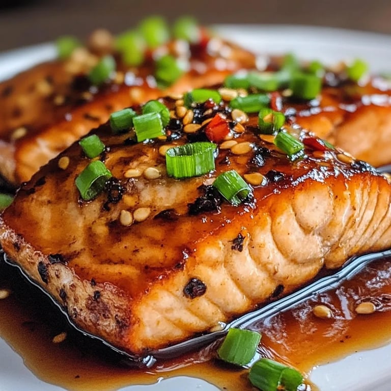Perfectly Crispy Honey Garlic Salmon