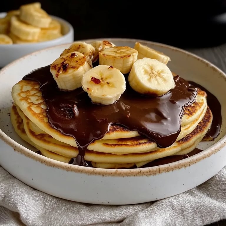 Mini-Bananen-Pfannkuchen
