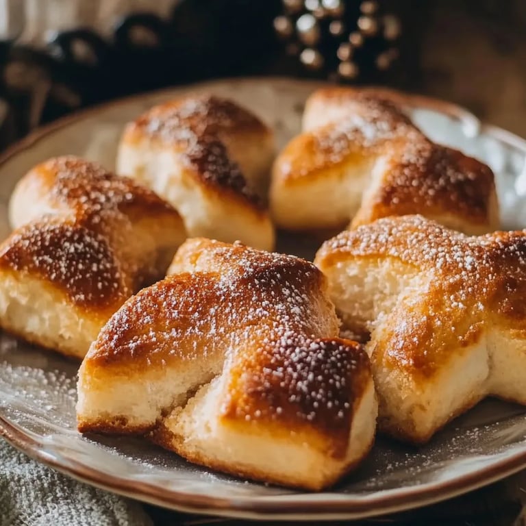 Schmandplätzchen mit Zimt