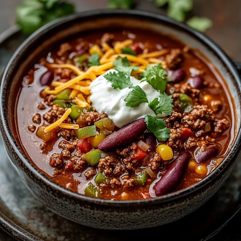 Best Ground Beef Stovetop Chili