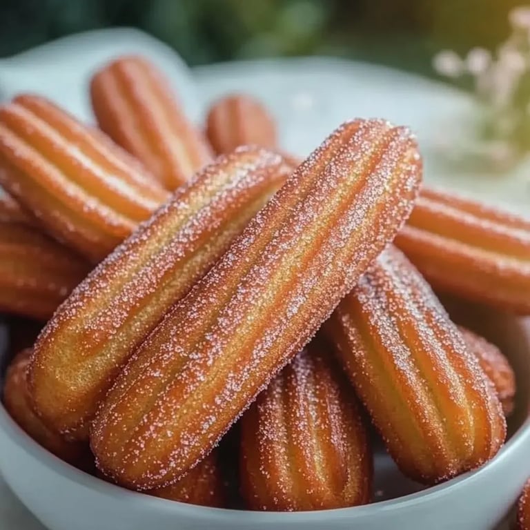 Gebackene Churro-Häppchen