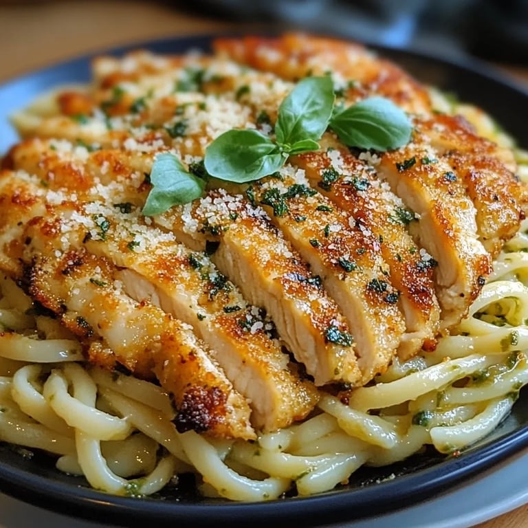 Crispy Parmesan Chicken Over Pasta: An Amazing Ultimate Recipe
