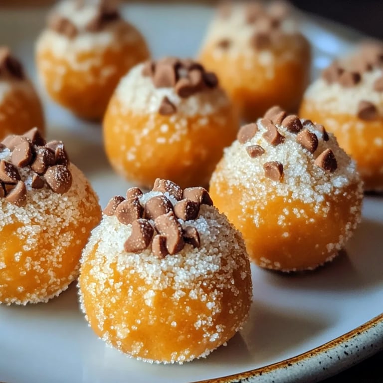 Easy Pumpkin Cheesecake Truffles