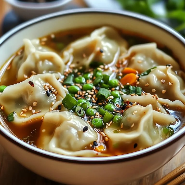 Easy Asian Dumpling Potsticker Soup: An Incredible 7-Ingredient Recipe