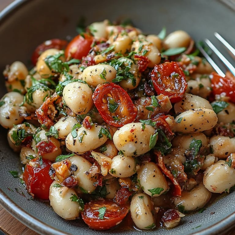 Salada de Feijão com Tomate Seco Marinado: Uma Receita Incrível e Definitiva
