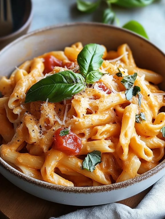 Easy One Pot Creamy Tomato Pasta