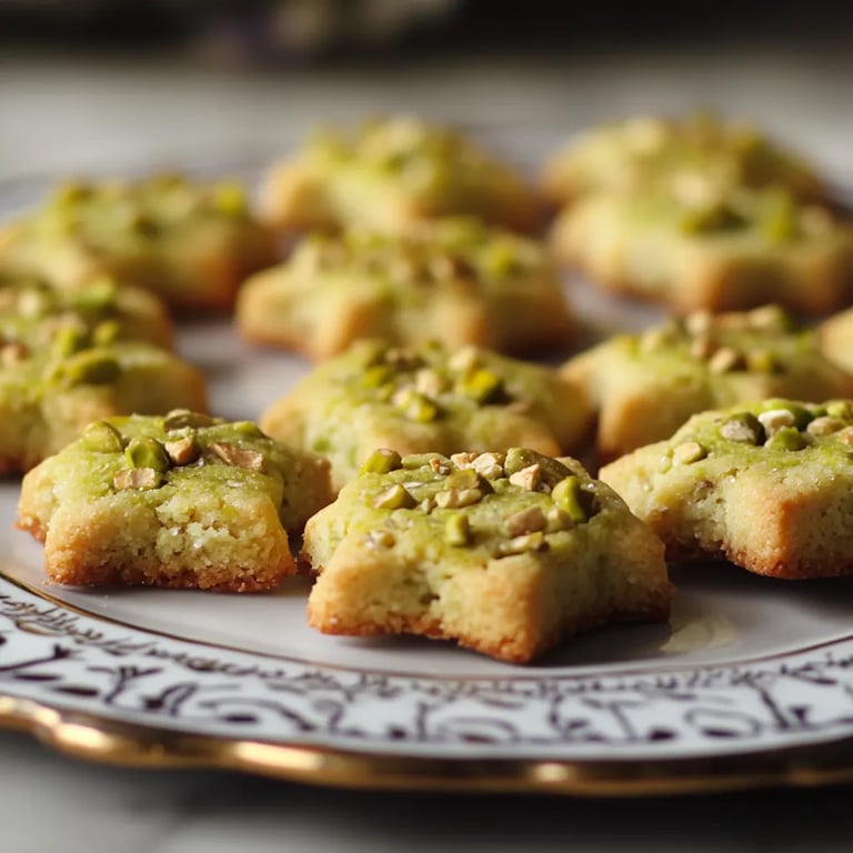 Pistazien Plätzchen
