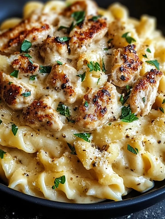 Easy Parmesan Chicken Pasta
