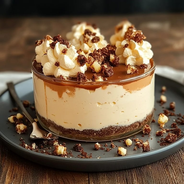 Salted Karamell Cheesecake-Mousse