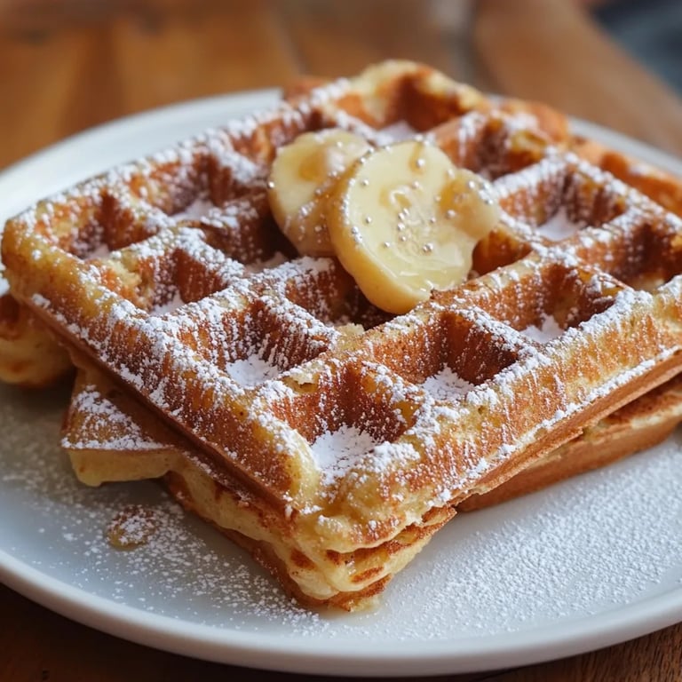 Vegane Waffeln ohne Zucker