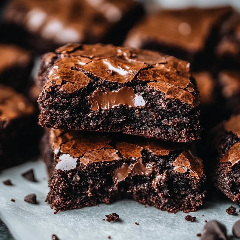 Die besten schokoladigen und zähen Brownies (Brookies)