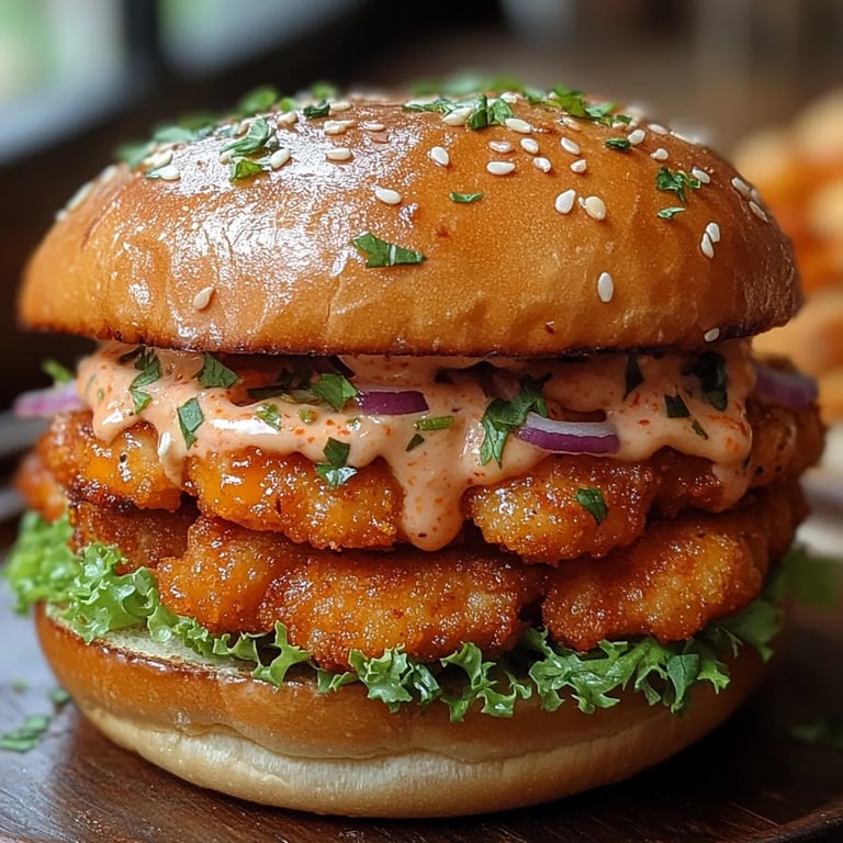 Würziges Hähnchensandwich aus der Heißluftfritteuse: Ein Unglaubliches Ultimatives Rezept